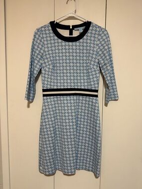Draper James Honeycomb Floral Ponte Knit Dress size XS